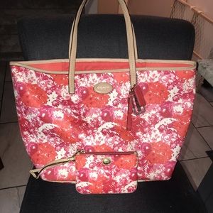 Coach Tote and Wristlet